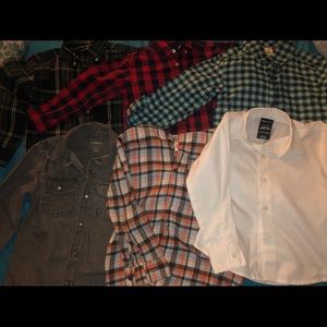 6 Button Down size 5T